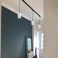 thumbnail image 5 of Kiven H-Type Track Light, 3-Light Modern Halo Track Pendant Lighting Fixtures E26 Socket, 5 of 7