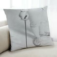 thumbnail image 1 of Ahgly Company Sports Fencing Indoor Throw Pillow, 18 inch by 18 inch, 1 of 6