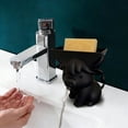 thumbnail image 6 of DAMAI 3D Printed Highland Cattle Sink Sponge Holder, Peeing Scrub Sponge Holder with Drainage, Whimsical Storage Rack for Cute Sponges, Kitchen Sink Storage Organizer Accessory, 6 of 6