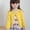 Yellow, variant on Girls Cardigan Long Sleeve Long Sleeve Sparkle Bolero Cardigan with Bowknot Button Closure- Elegant Cardigan Knit Sweate for Toddlers & Kids