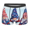 thumbnail image 4 of Goofa Cute Gnomes in USA1 Printed Men's Boxer Briefs Underwear, Moisture-Wicking Underwear, Trunk,Soft and Breathable Cotton Underwear-Large, 4 of 9