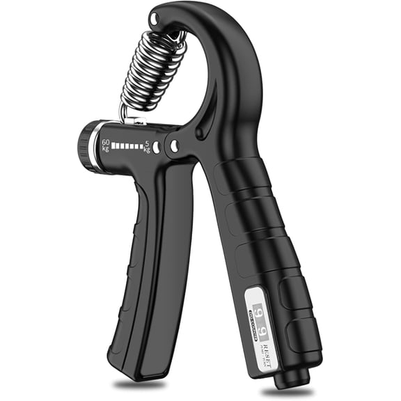 Strengthener Hand Grip Trainer,Hand Gripper with Adjustable Weight Resistance from 11-132lbs,Forearm Strengthener,Finger Exerciser for Muscle Building and Injury Recovery