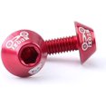 thumbnail image 3 of 4pcs Vis de Frein de Vélo de Montagne en Alliage d'Aluminium Vis de Rotor de Disque de Vélo M6 V Boulons de Frein (Rouge), 3 of 7