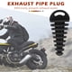 thumbnail image 3 of Ygjytge Tapón Purga Aire para Tubo Escape Motocicleta Tapón Lavado Silenciador Pequeño (negro), 3 of 9