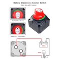 thumbnail image 3 of Interruptor de desconexión de batería Gioyonil 12-48V On-Off 275A, 3 of 7