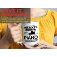 thumbnail image 7 of Musician Mug White 15oz - Mistakes When Playing Piano - Piano Player Pianist Artist Musician Music Lover, 7 of 7