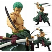 Figure Anime Figure Sauron Three Swords Zoro Statue Anime Statue Action Figure Collection Model,7inch