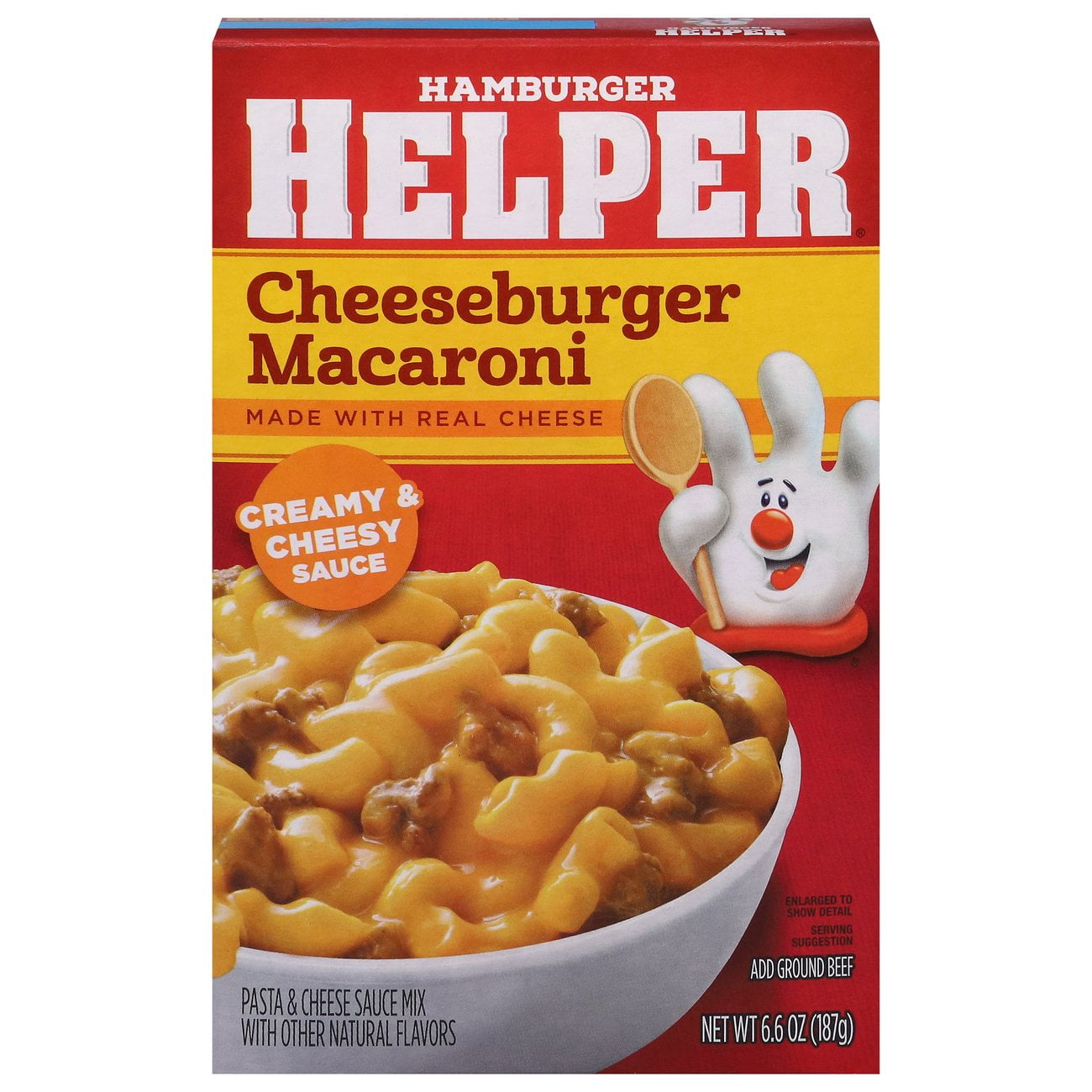 Hamburger Helper Cheeseburger Macaroni - 6.6 oz Packaging May Vary (Pack of 2)