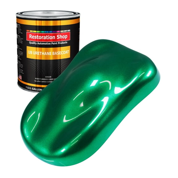Emerald Green Metallic 1 Gallon URETHANE BASECOAT Car Auto Body Paint