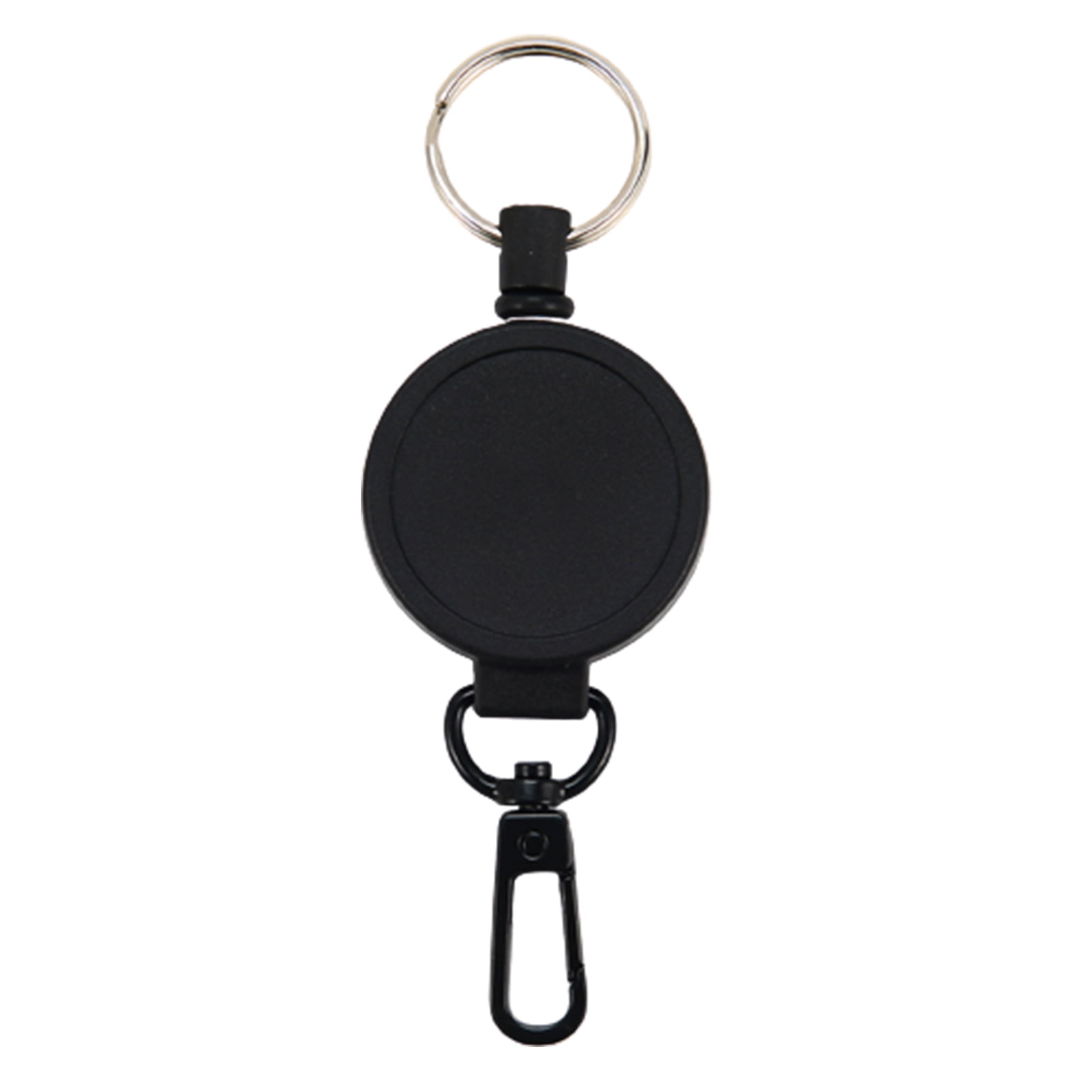 Retractable Keychain Heavy Duty Black Key Chain Extender For Offices Impact  Resistant And Anti Lost Tools For Home Offices - AliExpress