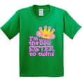 thumbnail image 3 of Inktastic I'm the Big Sister to Twins. Youth T-Shirt, 3 of 5