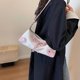 thumbnail image 2 of Small Shoulder Bag Y2k Purse For Women Coquette Bow Tie Clutch Bags Pu Leather Hobo Handbag Chic Y2k Underarm Bag, 2 of 4