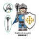 thumbnail image 4 of Set de 8 Figuras Medievales de Bloques – Caballeros de Jerusalén y Trípoli, Mini muñecos de construcción de ABS, Juguete de rol para niños, 4 of 9