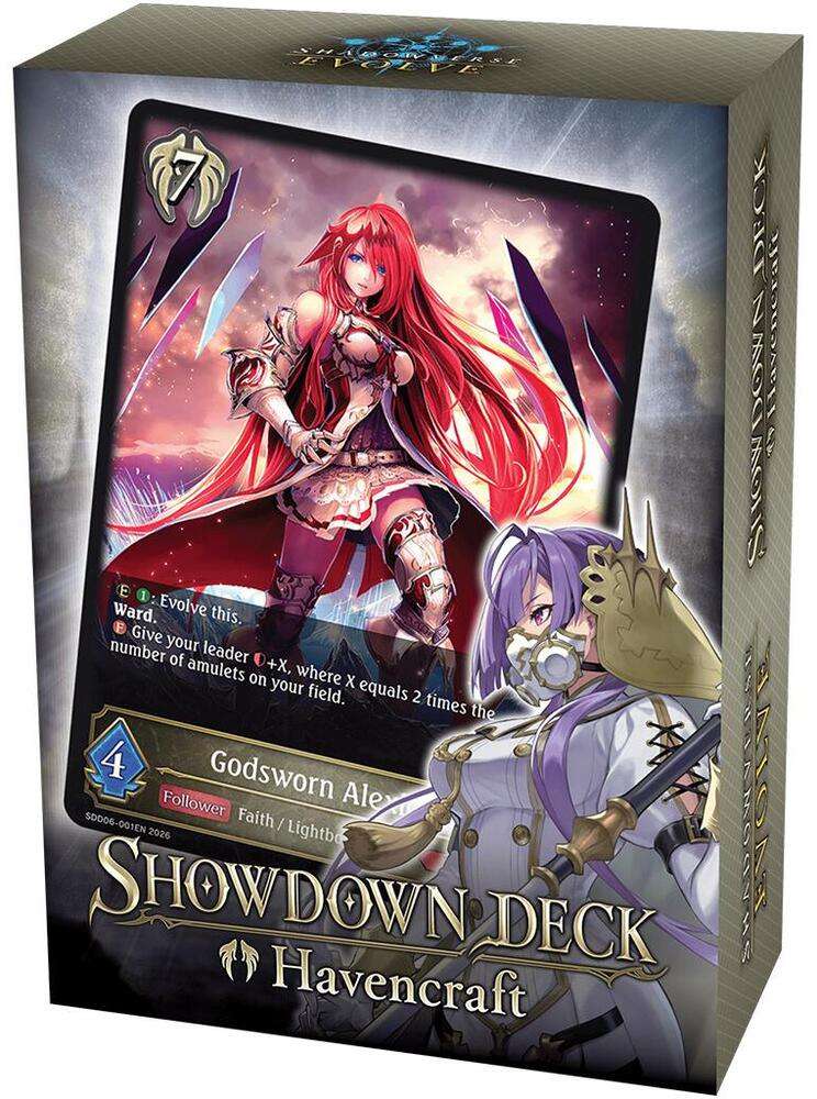 Shadowverse: Evolve New World Genesis Havencraft Showdown Deck