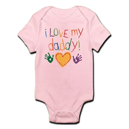 

I Love My Daddy Infant Bodysuit - Baby Light Bodysuit