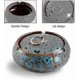 thumbnail image 3 of Ceramic Ashtray with Lid for Indoor and Outdoor Use Windproof Design, 3 of 4