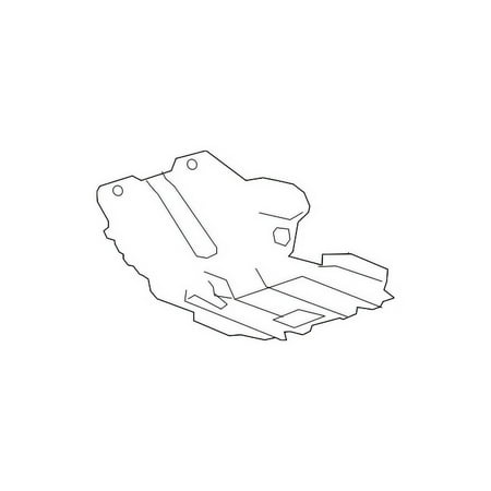 Genuine OE GM Skid Plate - 23324216