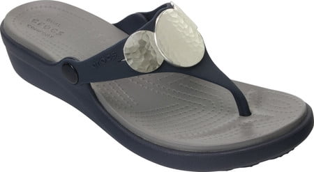 crocs sanrah embellished sandal