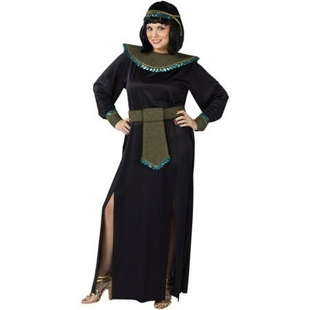 Midnight Cleopatra Adult Plus Halloween Costume, Size: Women's 16-20 - One Size