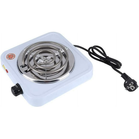 Electric Stove, 220V 1000W Metal Electric Stove for Heating Coffee, Water and Tea, Ideal for Office, Dorm or Small Apartments