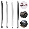 thumbnail image 2 of EeaseCA 4pcs Bumper Guard Front Bumper Cover Automobile Bumper Anti-collision Strip, 2 of 8