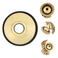 thumbnail image 1 of PENIKOKO 1Pc Saxophone Mute Accessory Golden Plastic Sax Sound Damper for Practice, 1 of 8