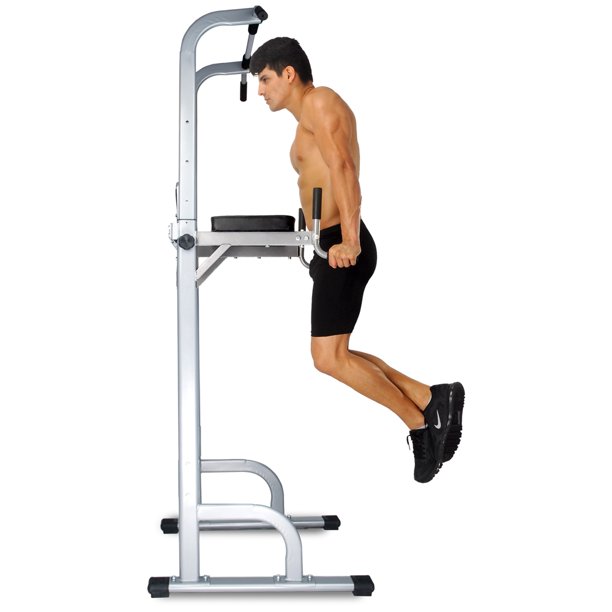 Adjustable Pull Up Bar Strength Fitness Power Tower