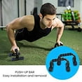thumbnail image 2 of Hyasfey 2Pcs/Set Push-up Stand Non-Slip Rubber Feet Portable Balanced Strength Push-up Stand Indoor Fitness Equipment, 2 of 7