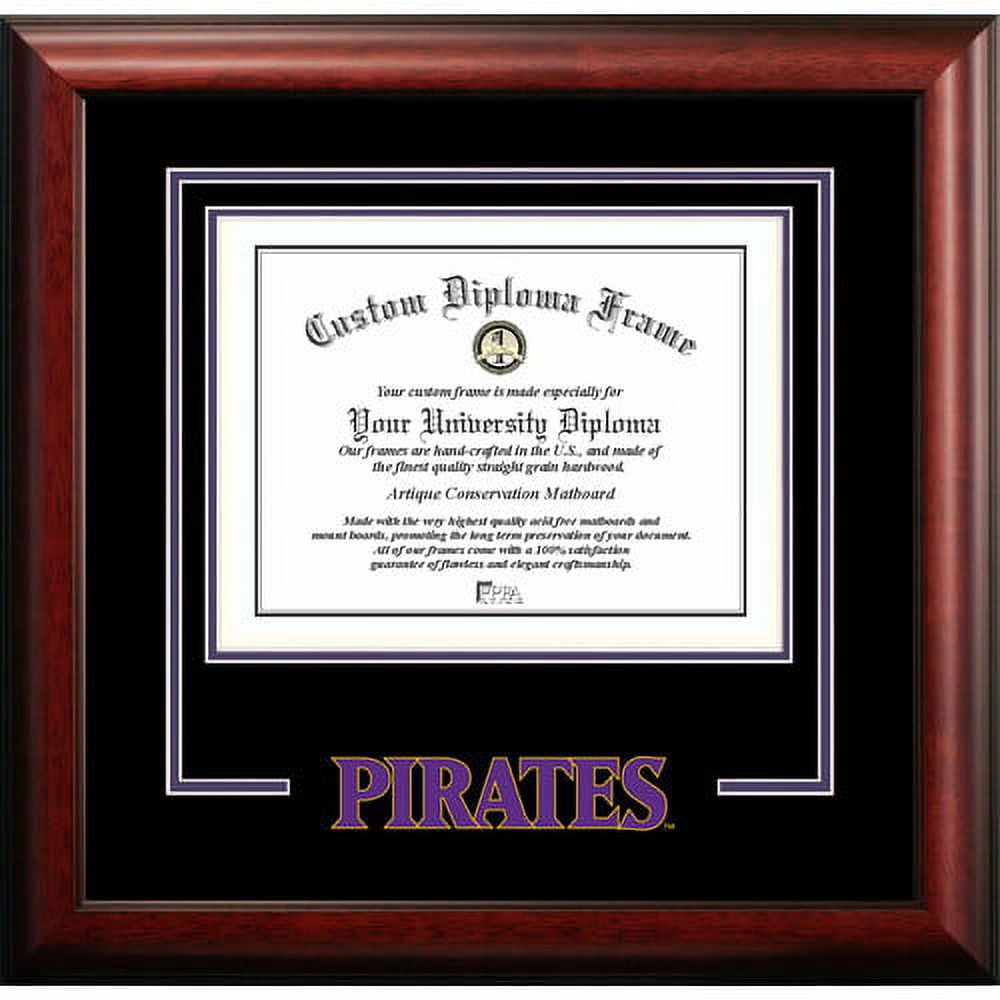 Campus Images NCAA Wake Forest Demon Deacons Spirit Diploma Frame 11 x 14 Inches Mahogany