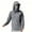 Gray, variant on Aofany Men's UPF 50+ Sun Protection Shirts Outdoor UV Lightweight Hoodie Long Sleeve Fishing Hiking Performance Shirts Rash Guard SPF Shirts with Mask Rash Guard