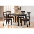 thumbnail image 2 of ACME Cardiff Rectangular Top Dining Table with Tapered Legs in Espresso Wood, 2 of 3