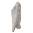 thumbnail image 3 of A4 Teen Ace Long Sleeve Volleyball Jers For Teen Female in Silver/White | NG3020, 3 of 3