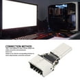 thumbnail image 3 of USB 3.0 Type C To Type E Adapter, Type C Male To Type E Female Adapter Support Increased Bandwidth 20Gbps Plug and Play High Speed  for Computer Host Case, 3 of 7
