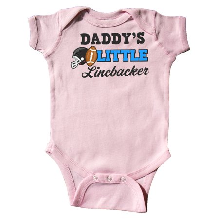 

Inktastic Daddys Little Linebacker Gift Baby Boy or Baby Girl Bodysuit