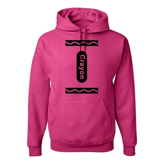 Wild Bobby Black Crayon Costume Unisex Hoodie Sweatshirt