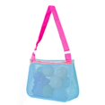 thumbnail image 1 of Bolsa de almacenamiento de juguetes para niños, bolsa de playa de viaje, bolsa de red de playa con perspectiva hueca, bolso de hombro, 1 of 5