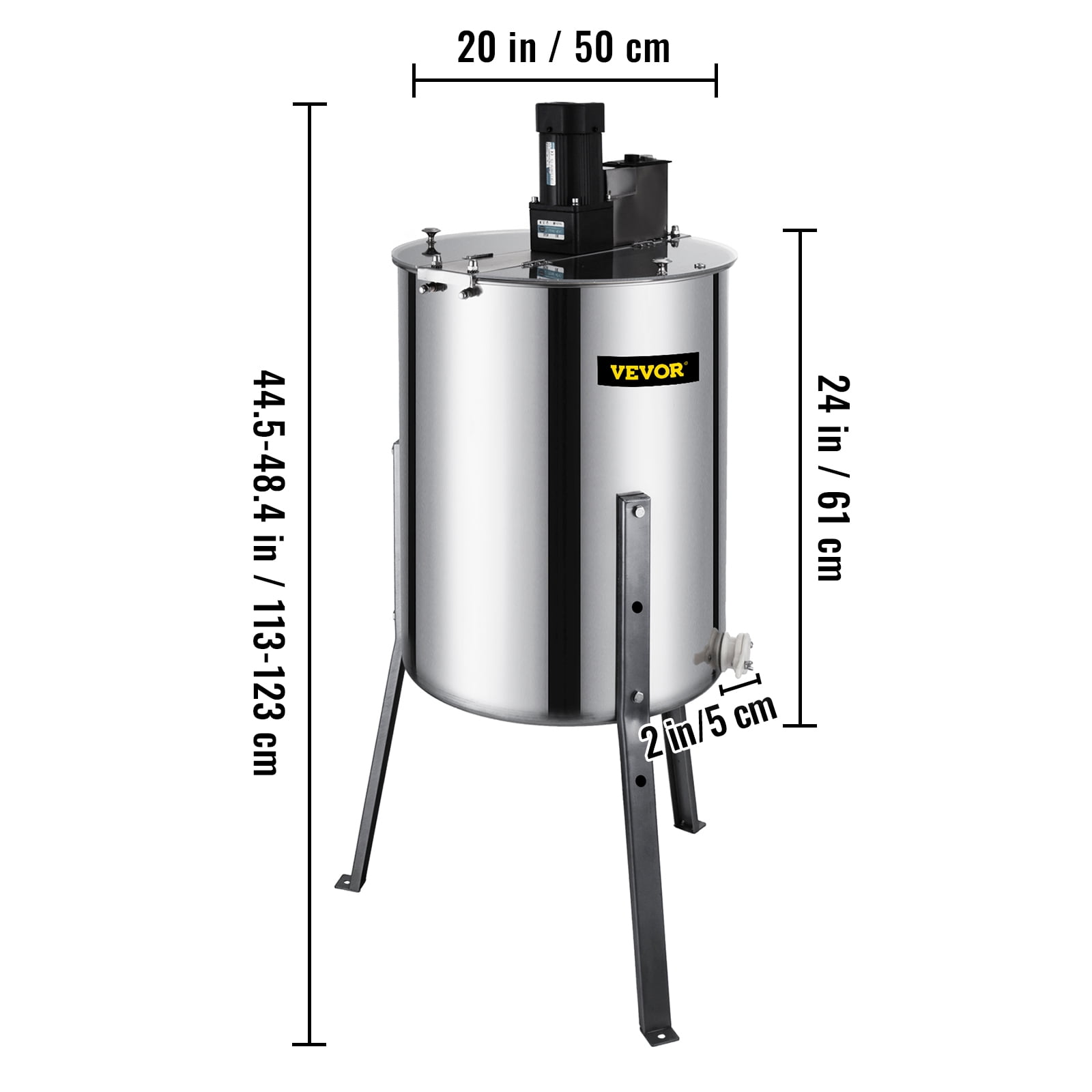 Details about   Electric Honey Extractor 4 Frame Beekeeping Honey Drum Honeycomb Bee Frame SS 