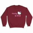 thumbnail image 4 of Hello Kitty Sweatshirt, Kitty Cat, Sanrio, Pink Lover, Pullover Sweater, Girl Pink,Winter Shirt,Cute Hello Kitty Crewneck Sweatshirt, 4 of 5