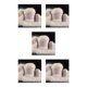 thumbnail image 2 of Kearding Juego de bolas de hilo para tejer de 50g y 20g, Kit de hilo de ganchillo tejido a mano para principiantes, suministros de tejido, Blanco 5Conjunto, 2 of 6