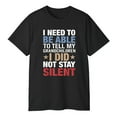 thumbnail image 3 of I Need To Tell My Grandchildren I Did Not Stay Silent T-Shirt — Bold Statement Unisex Graphic Tee, 3 of 5
