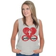 thumbnail image 3 of Faith Hope Love Cross Eternal Life Womens Plus Size Graphic Tank Top Brisco Brands 3X, 3 of 5