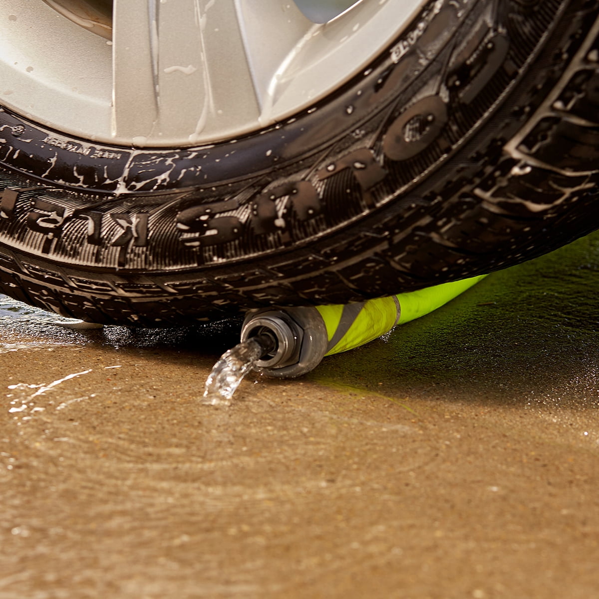 Flexzilla® SwivelGrip® Garden Hose, 5/8" x 25', Hybrid Polymer, ZillaGreen™