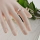 thumbnail image 5 of s de para s Dainty Love Heart Midi Band para mujeres Best Friends Jewelry Plata Hugo Anillos de dedo de nudillo, 5 of 10