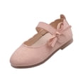 thumbnail image 2 of Shoes for Kids, Girl School Shoes, Toddler Girl Shoes, Girls Dress Shoes 2026 Side Bow Mary Janes Scalloped Princess Party Flats Footwear for Little Kids Child Toddler, Pink US-11C/EU-27, 2 of 9