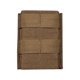 thumbnail image 1 of Advancent Bolsa de nailon para revistas, portador individual, resistente al agua, con férula, organizador de herramientas, soporte para acampar, de Marrón Advancent OD021822-02, 1 of 6