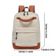 thumbnail image 3 of Mochila de gran capacidad y moderna con múltiples compartimentos, mochila ligera y casual para estudiantes, oficina, viajes y uso diario., 3 of 7
