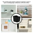 thumbnail image 4 of Miangastore 6pcs Pegboard Bins Garage Workbench Organizing Cups Pegboard Storage Organizer, 4 of 8