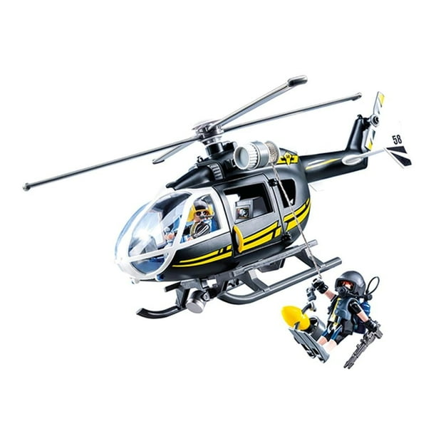 Playmobil Policia Helicoptero Fuerzas Especiales Playmobil