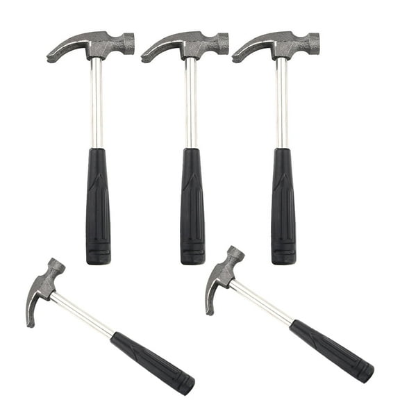 EXLEAF 2026 New 5Pcs Mini Claw Small Hammer for Seamless Nails Small Hammer for Home,For Light Carpentry,Home Repairs,Diy Projects,Nail Fixing.