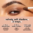 thumbnail image 3 of Sombra de ojos e.l.f. Liquid Velvet, resistente a las arrugas, extra tostada, 3 of 9